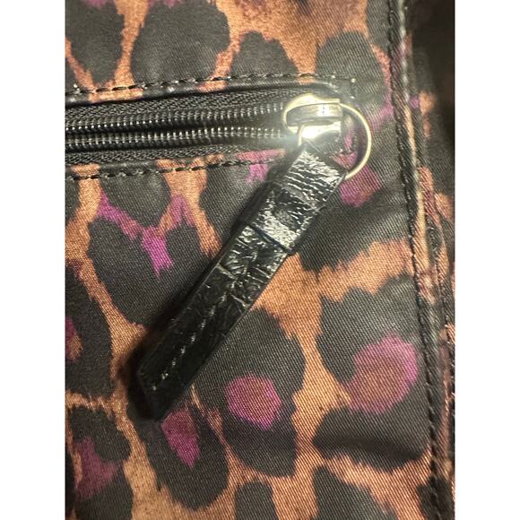 Coach Purple Ocelot Crossbody Purse Women’s - Picture 11 of 12